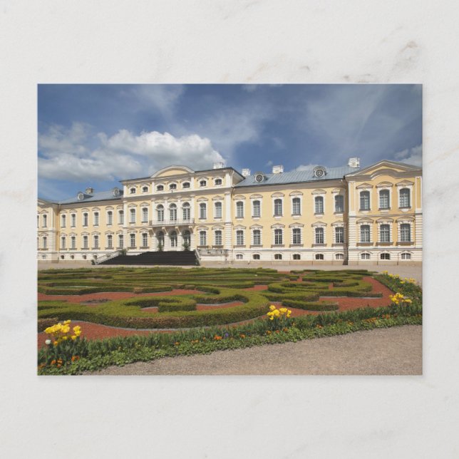 Cartão Postal Letónia, Sul da Letónia, Região de Zemgale, (Frente)