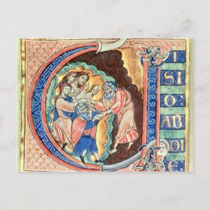 Cartão Postal Letra inicial 'V' Visio Abdie
