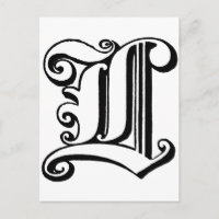 Letra L Monograma