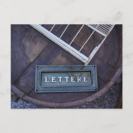 Cartão Postal Letra (Letras)