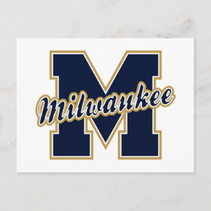 Cartão Postal Letra Milwaukee