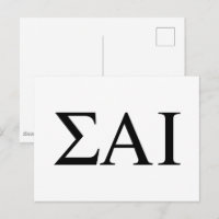 Letras Gregas Sigma Alpha Iota