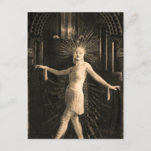 Cartão Postal Levantamento com chapéu de Starburst