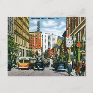 Cartão Postal Leve-me de volta para o velho Atlanta
