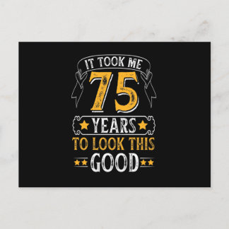 Cartão Postal Levei 75 Anos Para Ter Este Bom Design