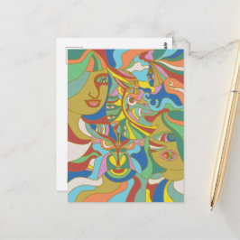 Cartão Postal Levels of Transformation