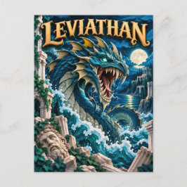 Cartão Postal Leviathan, Paper Cut Monster