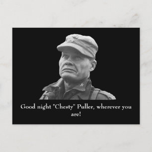Cartão Postal Lewis "Chesty" Puller