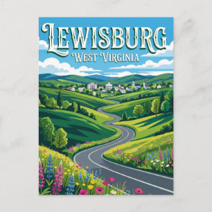 Cartão Postal Lewisburg EUA