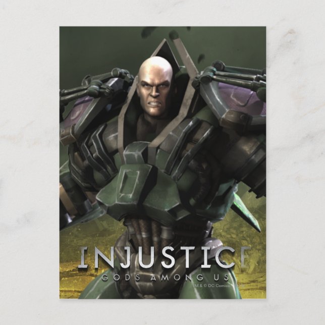 Cartão Postal Lex Luthor (Frente)