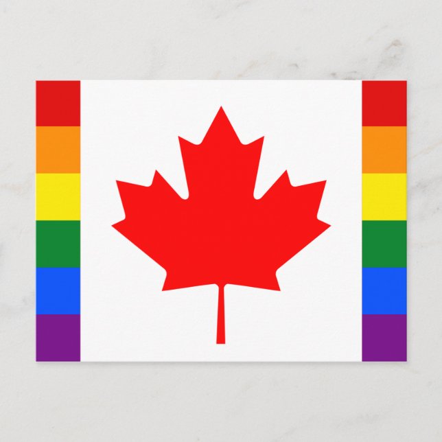 Cartão Postal LGBT Canadá (Frente)