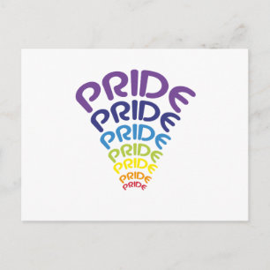 Cartão Postal LGBT Purride Gay Lésbica Orgulho Gato Engraçado Pr