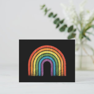 Cartão Postal LGBTQ Orgulho gay LGBT Altamente Consciencializaçã