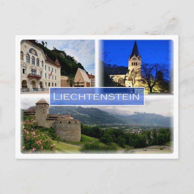 Cartão Postal LI Liechtenstein - (Frente)