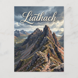 Cartão Postal Liathach Escócia