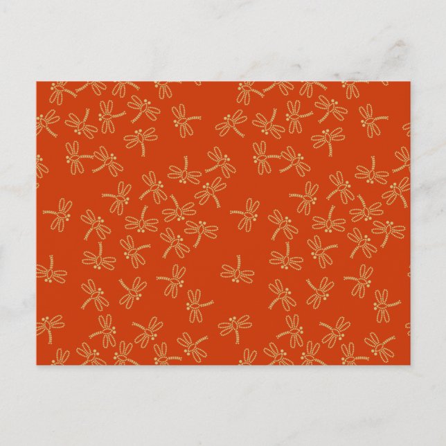 Cartão Postal libélulas (Frente)