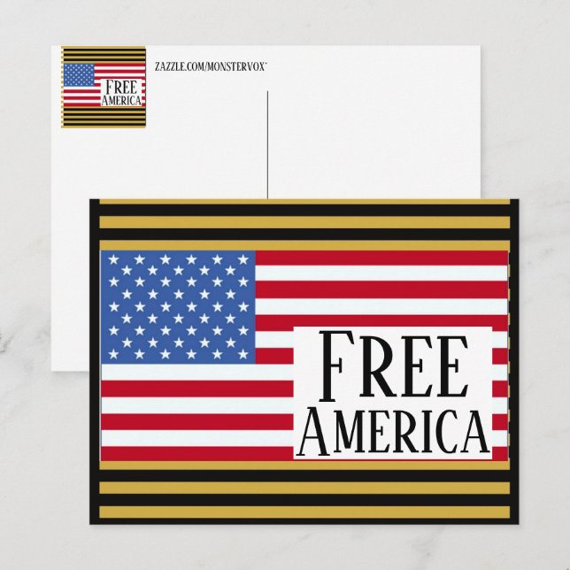 Cartão Postal Liberdade América (Frente/Verso)