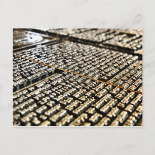 Cartão Postal Liberdade de imprensa