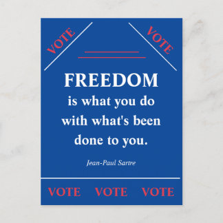 Cartão Postal Liberdade É...