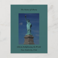 Liberdade iluminando o mundo - Estátua da Liberdad
