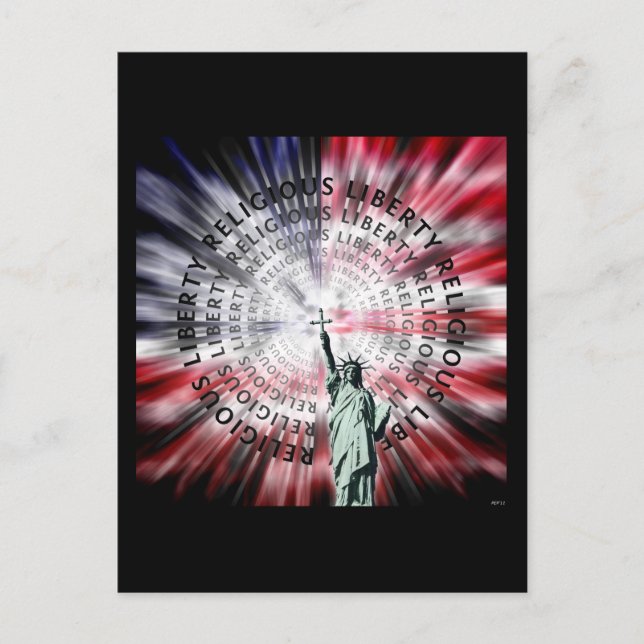 Cartão Postal Liberdade Religiosa (Frente)