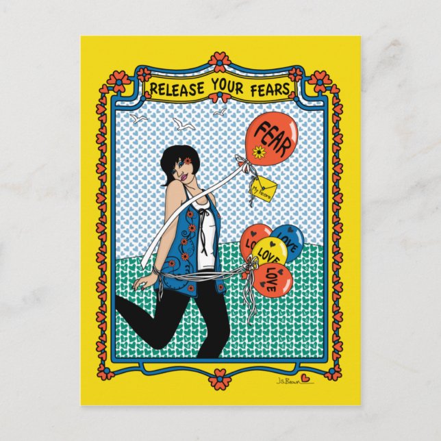 Cartão Postal Libere seu Cartaz_B_ (Frente)