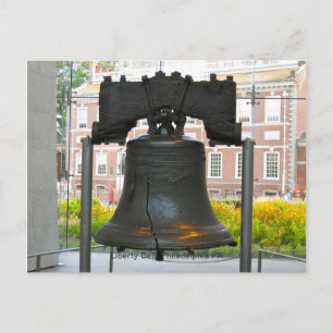 Cartão Postal Liberty Bell