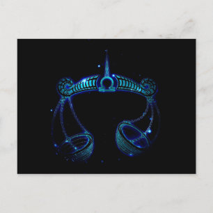 Cartão Postal Libra