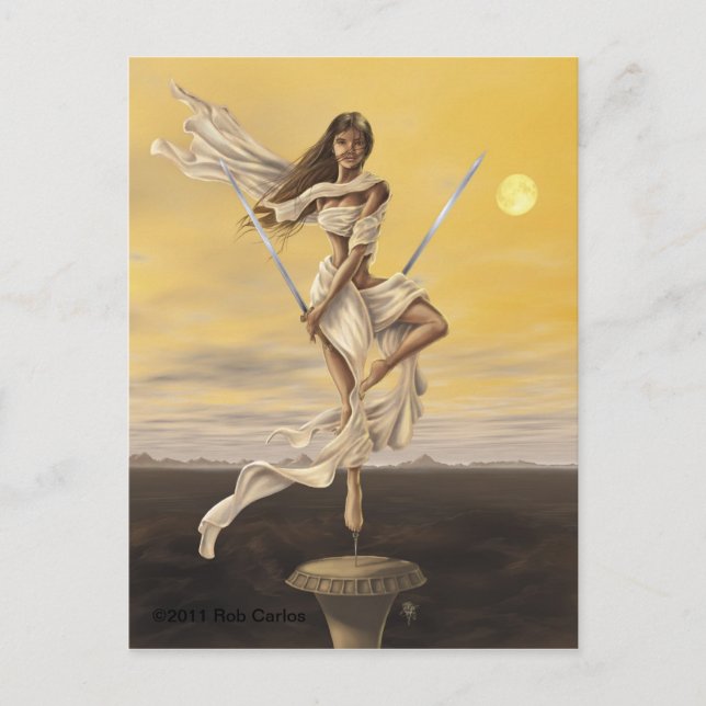 Cartão Postal Libra (Frente)