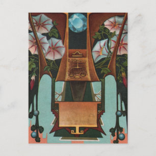 Cartão Postal Libra - Zodiac