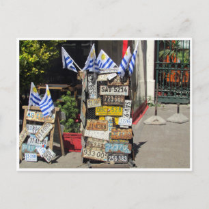 Cartão Postal licenças montevideo