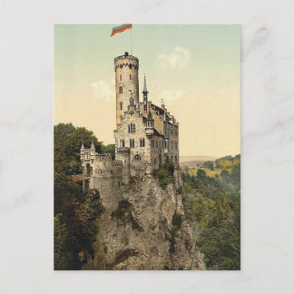 Cartão Postal Lichtenstein Castle Wurtemburg, Alemanha