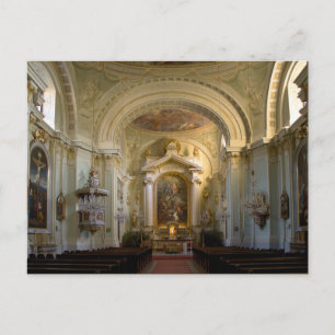 Cartão Postal Lichtental Church Viena Áustria