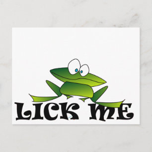 Cartão Postal Lick Me
