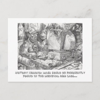 Cartão Postal Lições de História sobre Macs