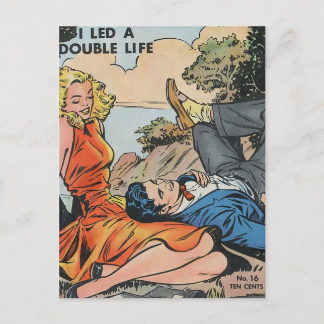 Cartão Postal Liderei uma vida útil (Frente)