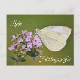 Cartão Postal Liebe Frühlingsgrüße