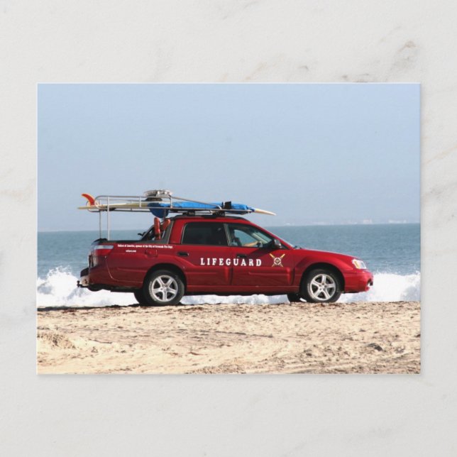 Cartão Postal Lifeguard (Frente)