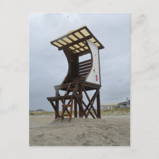 Cartão Postal Lifeguard Stand Wright tsville Beach