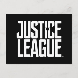Cartão Postal Liga da Justiça Logotipo da Liga da Justiça