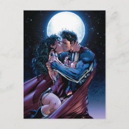 Cartão Postal Liga da Justiça nº 12 Mulher Maravilha e Superman
