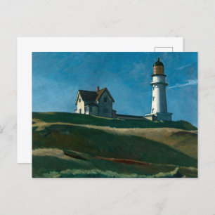 Cartão Postal Lighthouse Hill Edward Hopper