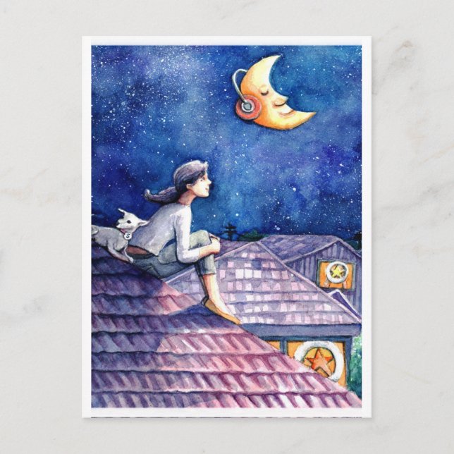 Cartão Postal "Lightyear" - inspirado pela canção Eraserhead (Frente)