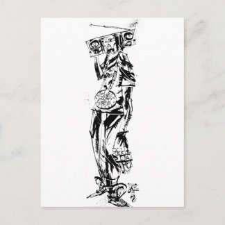 Cartão Postal Lil Jon "Colaboração de Jim Mahfood e Lil Jon"