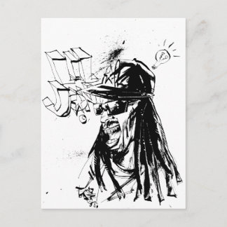 Cartão Postal Lil Jon "Colaboração de Jim Mahfood e Lil Jon"