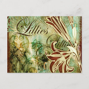 Cartão Postal Lilases