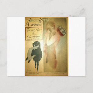 Cartão Postal Lillian Lorraine, Raphael Americano Domingo de Hea
