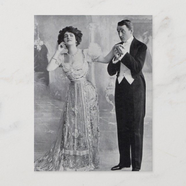 Cartão Postal Lily Elsie "Verão" (Frente)