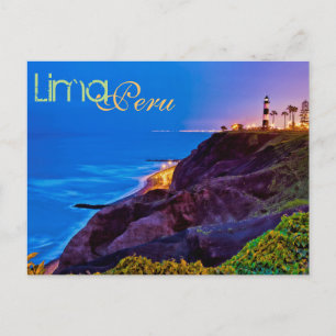 Cartão Postal Lima, Peru, distrito de Miraflores, S.A.