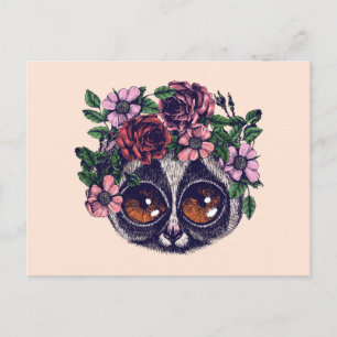Cartão Postal Limão Floral Doce